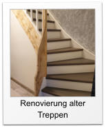 Renovierung alter Treppen